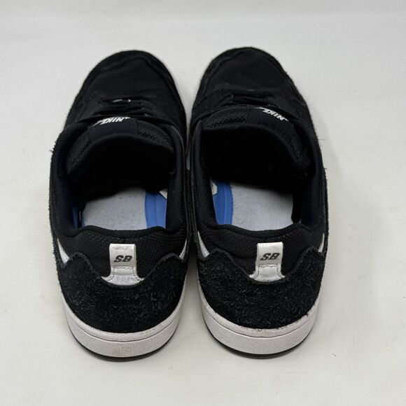 Nike SB Alleyoop Sneakers Mens 11 Black Suede Mesh Low Top Skate Shoes CJ0882001 - Picture 9 of 16